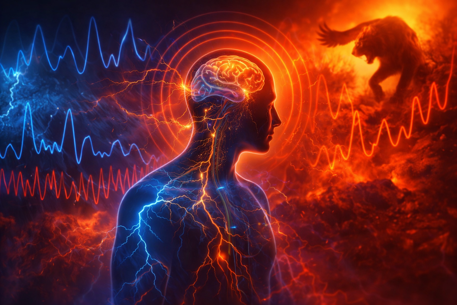 A calm nervous system returning after tinnitus fight-or-flight